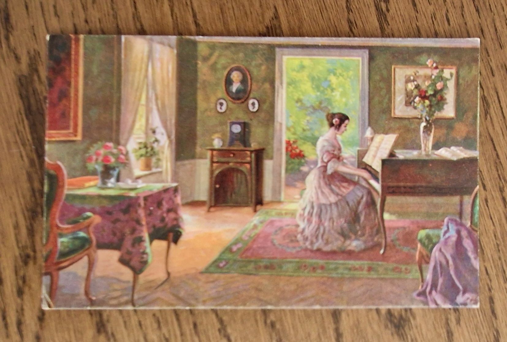 Cartoline postali: Romantik, Das neue Lied, Wien – Usato da Ebikon venduto da Donar50
