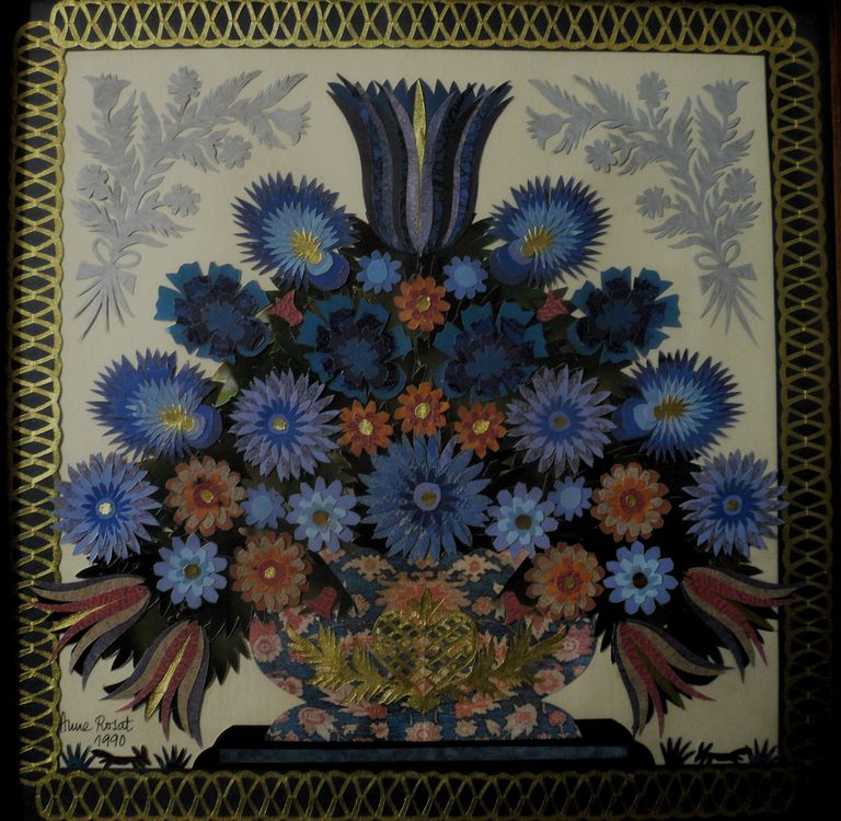 Anne ROSAT Les MOULINS 1990, SCHERENSCHNITT Kaufen auf Ricardo