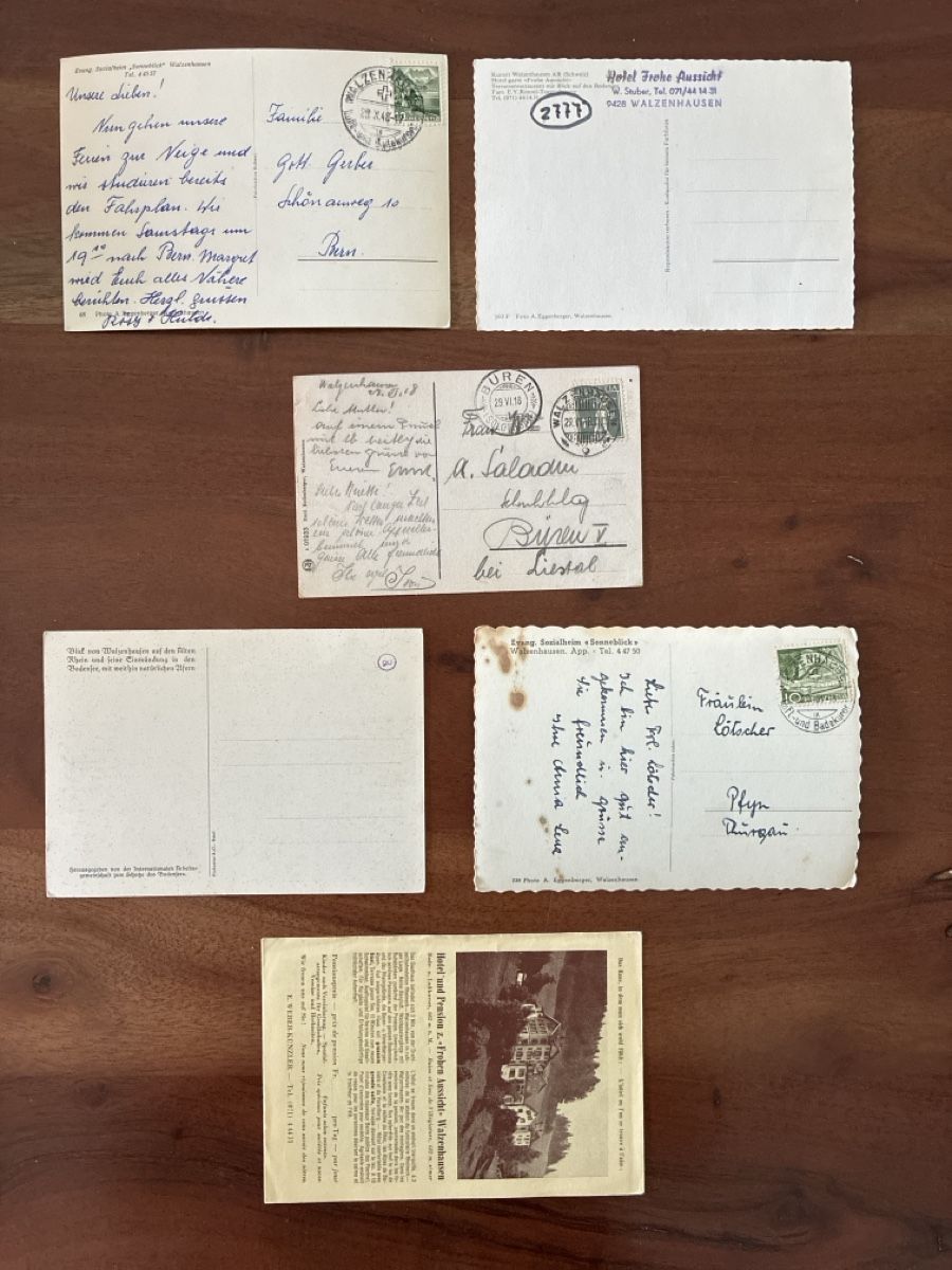 Cartes postales: 13 Ansichtskarten Schweiz von Walzenhausen AP – D'occasion à Oftringen par Cla.vD.74 1