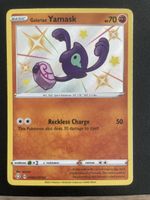 Pokemon Galarian Yamask Shining Fates Shiny Holo SV 065/SV12