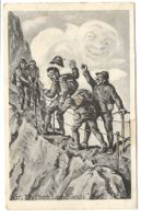 Berggesicht - Alpinismus - Grosser Mythen - "am Bändli" 1922