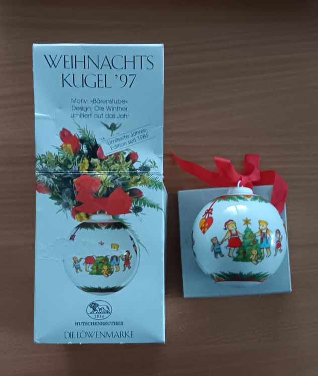 Hutschenreuther Weihnachtskugel 1997 | Kaufen Auf Ricardo