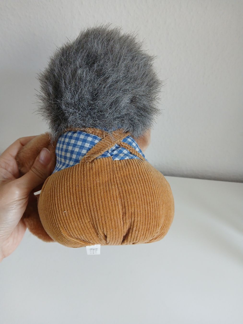 Giocattoli: Cute Plush Hedgehog with Blue Overalls – Usato da Dübendorf venduto da rol_fm6d 2