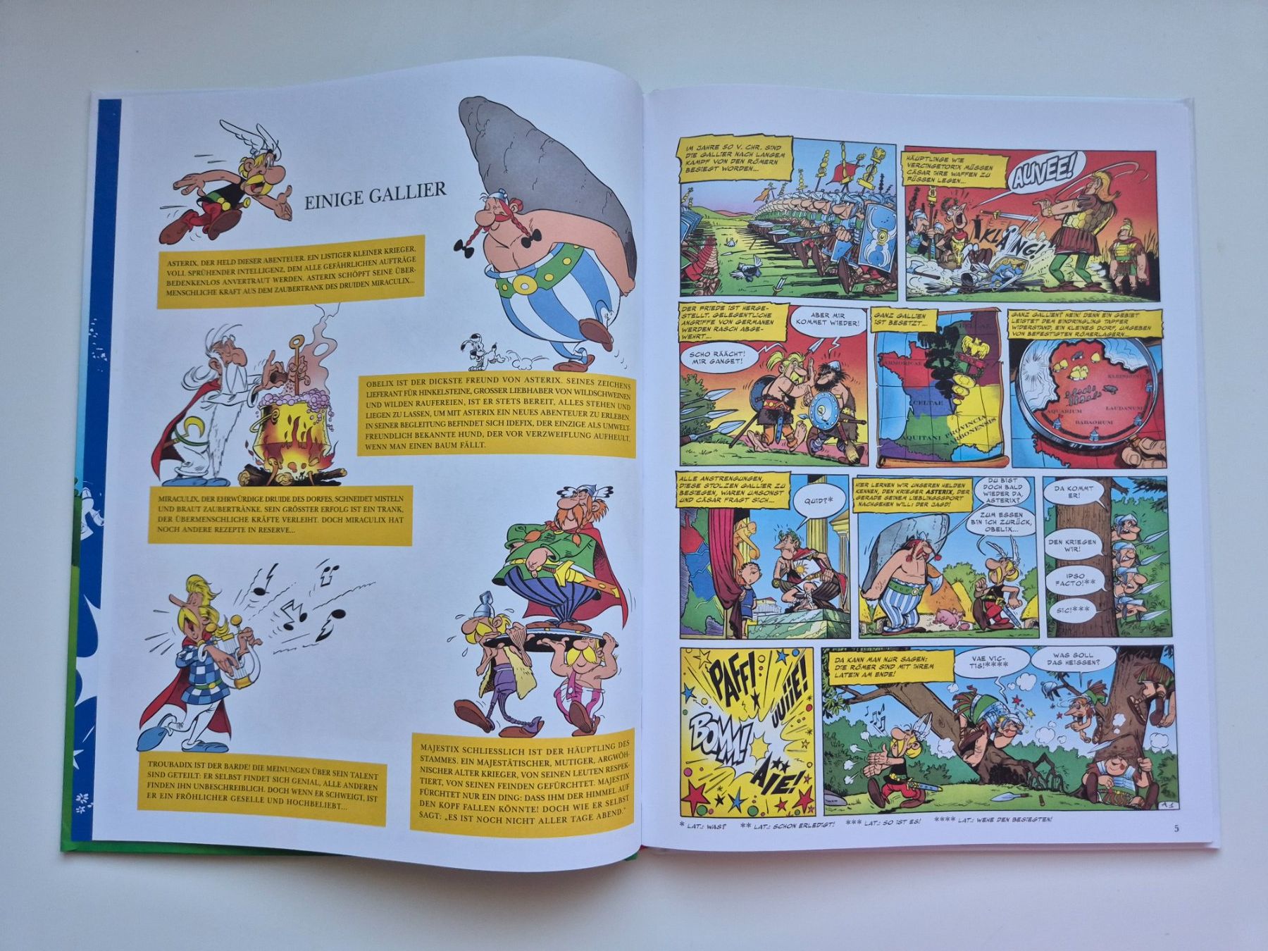 Fumetti: ASTERIX der Gallier -  Band 01 – Usato da Niederweningen venduto da Obson 2