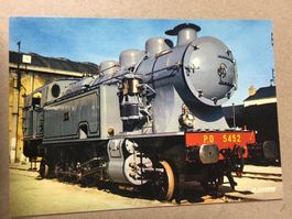 AK Bahn France Locomotive P.O 5452 Edition La Cicogne