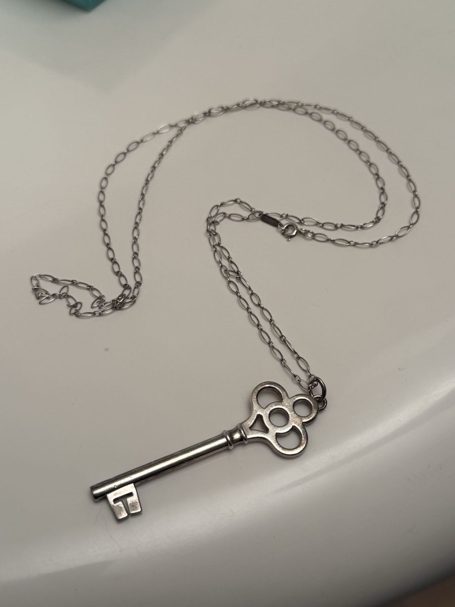 Tiffany & Co. Catenine: Key Tiffany & Co Kette Silber – Usato da Zürich venduto da katharina_zrh 1