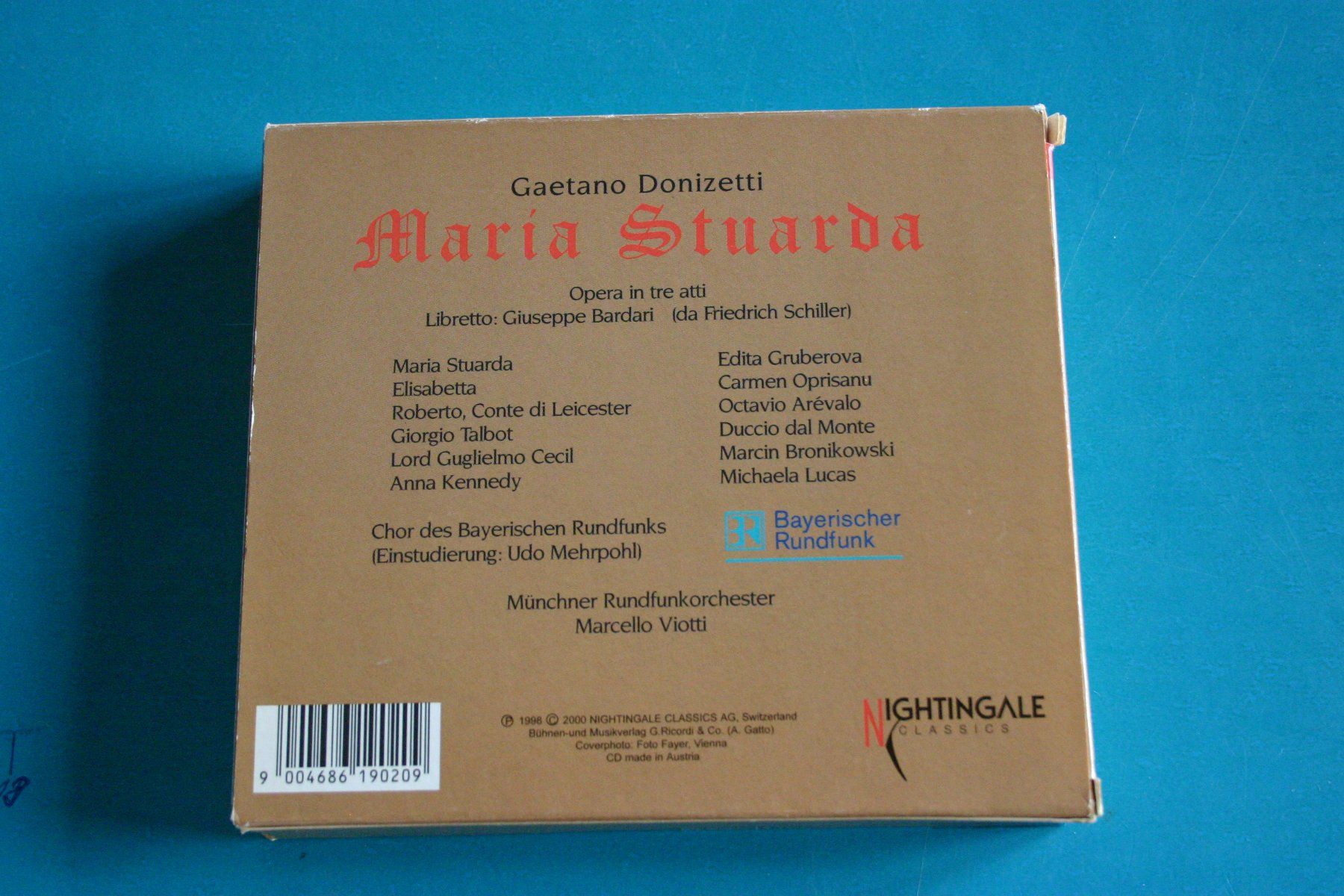 CDs: Gaetano Donizetti Maria Stuarda – Gebraucht aus Winkel von Gallica 1