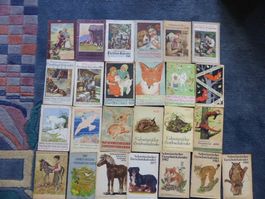 Tierschutz,1900-84,25 Hefte,Werbe-Grafik,Strub,Hedwig Thoma