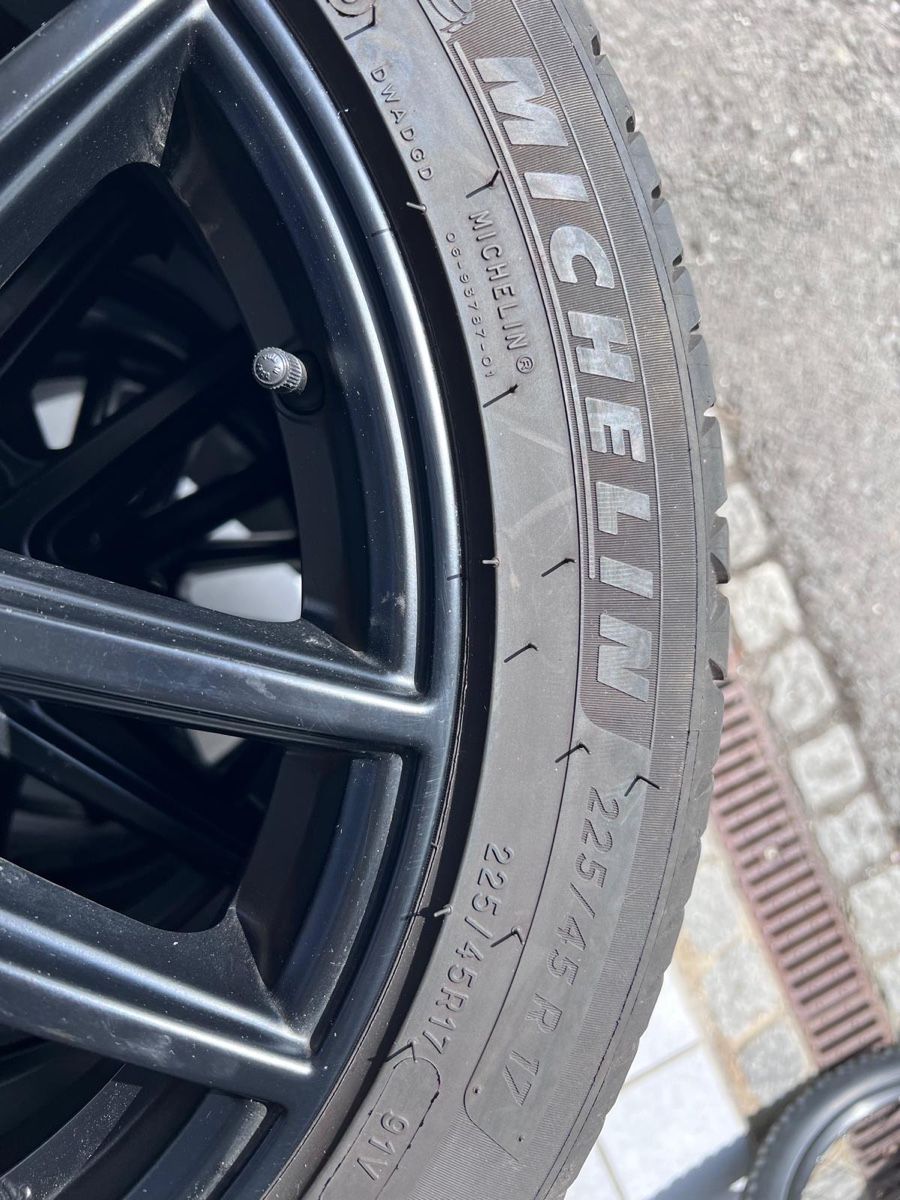 Cerchioni: Kompletträder Platin Wheels / Michelin – Usato da Vaduz venduto da Be_Va 3