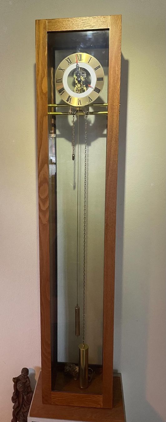Orologi da terra & Orologi da parete: Glas Standuhr – Nuovo e nell'imballaggio originale da Root venduto da HeidyShop