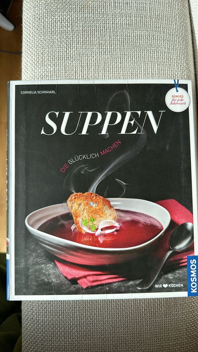 Livres: Kochbuch Suppen - Die glücklich machen – D'occasion à Celerina/Schlarigna par golfrolf2