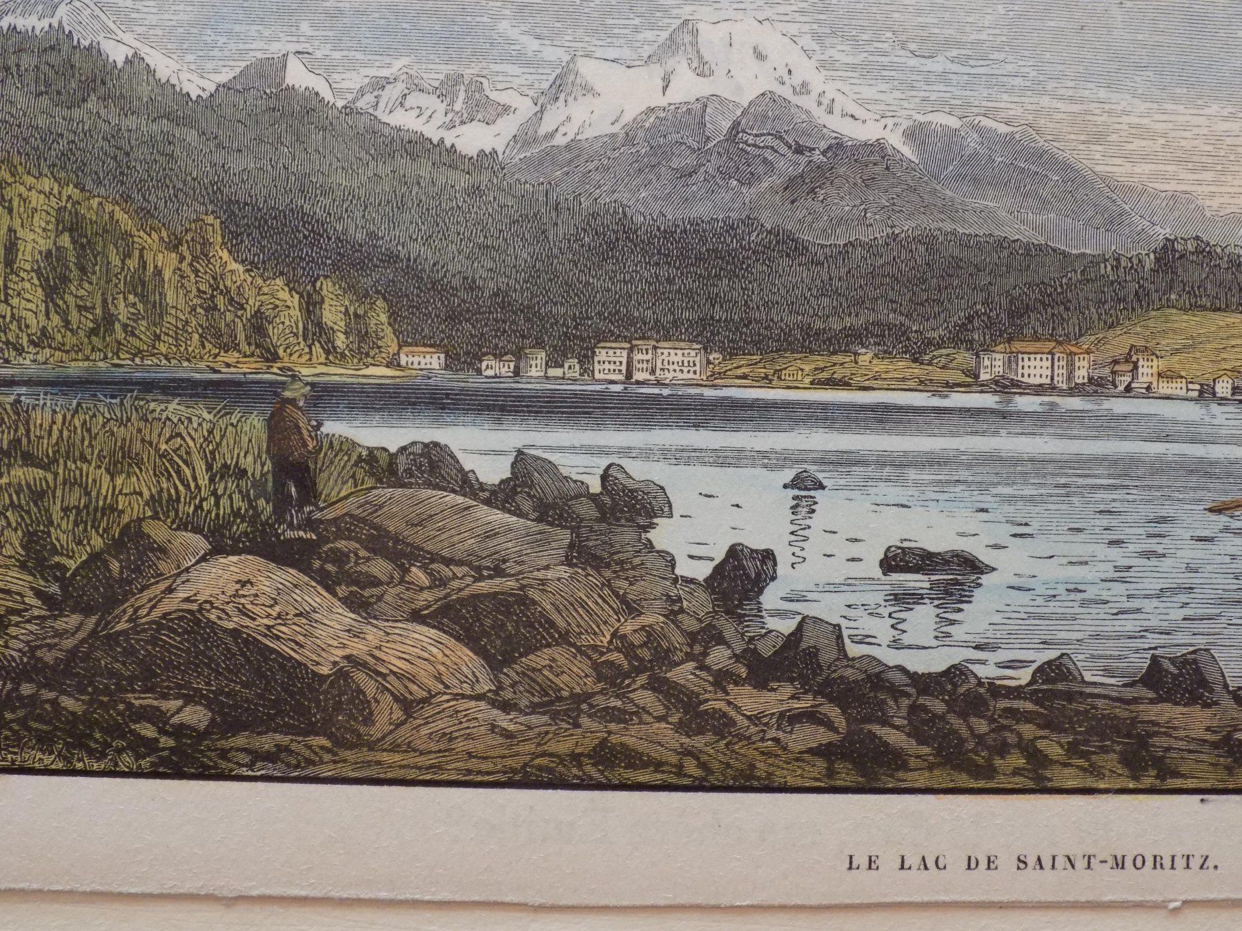 Gravures: St.Moritz Engadin – D'occasion à Risch par Antikfee 3