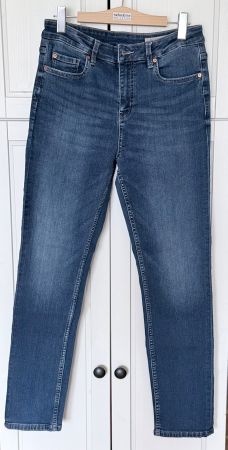 M & S Blue Denim Jeans - Slim Fit - Size 12