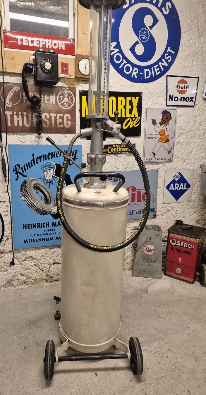 Altre raccolte & rarità: Mofa Tanksäule zu Oldtimer Ölbüchse – Usato da Neuenkirch venduto da etaner62 2