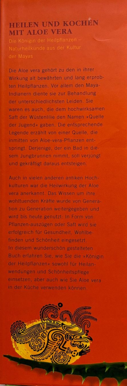 Libri: Heilen und kochen mit Aloe Vera – Nuovo (secondo la descrizione) da Sarnen venduto da Livres 2