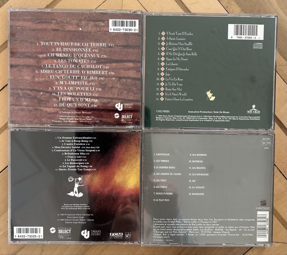 CD: 4 CDs Renaud Kaas Brel Les Innocents – Usato da Zürich venduto da Sophie0569 1