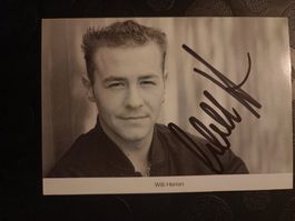 Willi Herren - Lindenstrasse - sig. Autogrammkarte