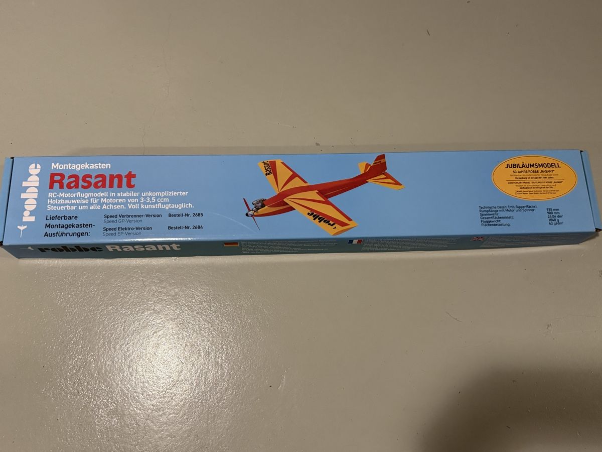 Robbe RC Modellbau: Robbe Rasant – Neu und originalverpackt aus Koppigen von Ktiger0