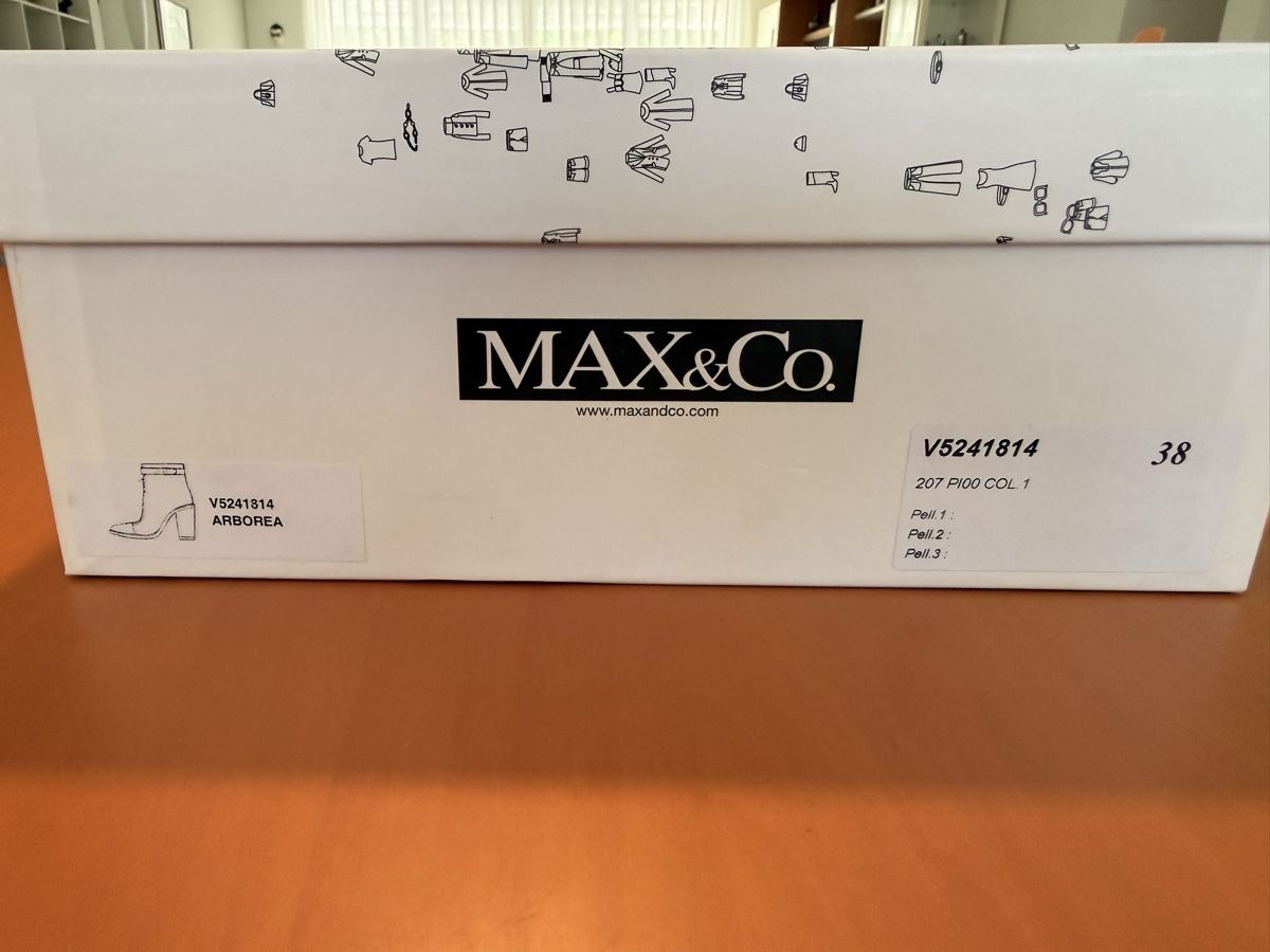 Scarpe da donna: Max&Co. Stiefeletten, Grösse 38, Leder – Usato da Wädenswil venduto da stg_9zfm 1