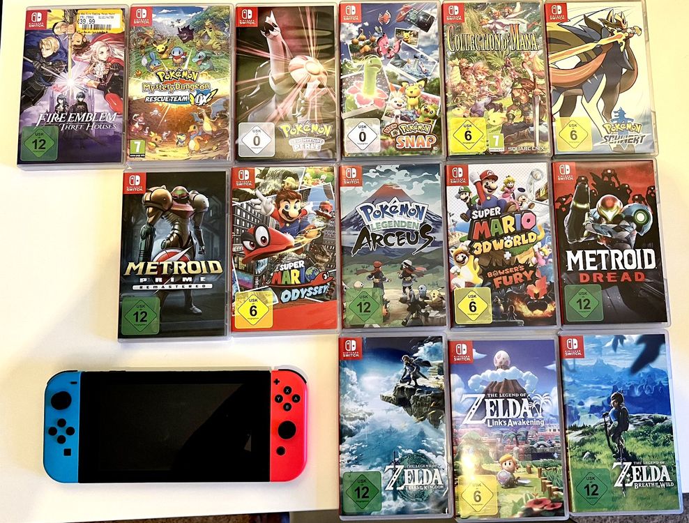 Nintendo Switch Spiele Gebraucht