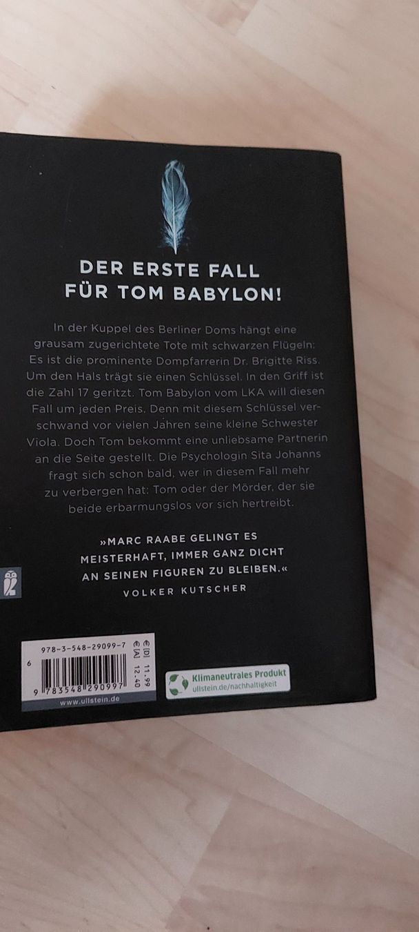 Libri: Schlüssel 17 von Marc Raabe – Usato da Samstagern venduto da Bladetigi 1