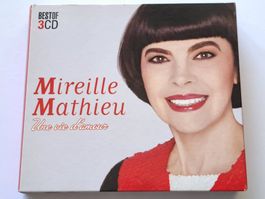 Cd Mireille Mathieu - Une vie d'amour Best of 3 CDs