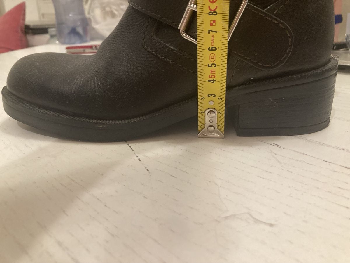 Scarpe da donna: Leather Boots by Zara, Black, Size 36 – Usato da Zürich venduto da sele_x 5