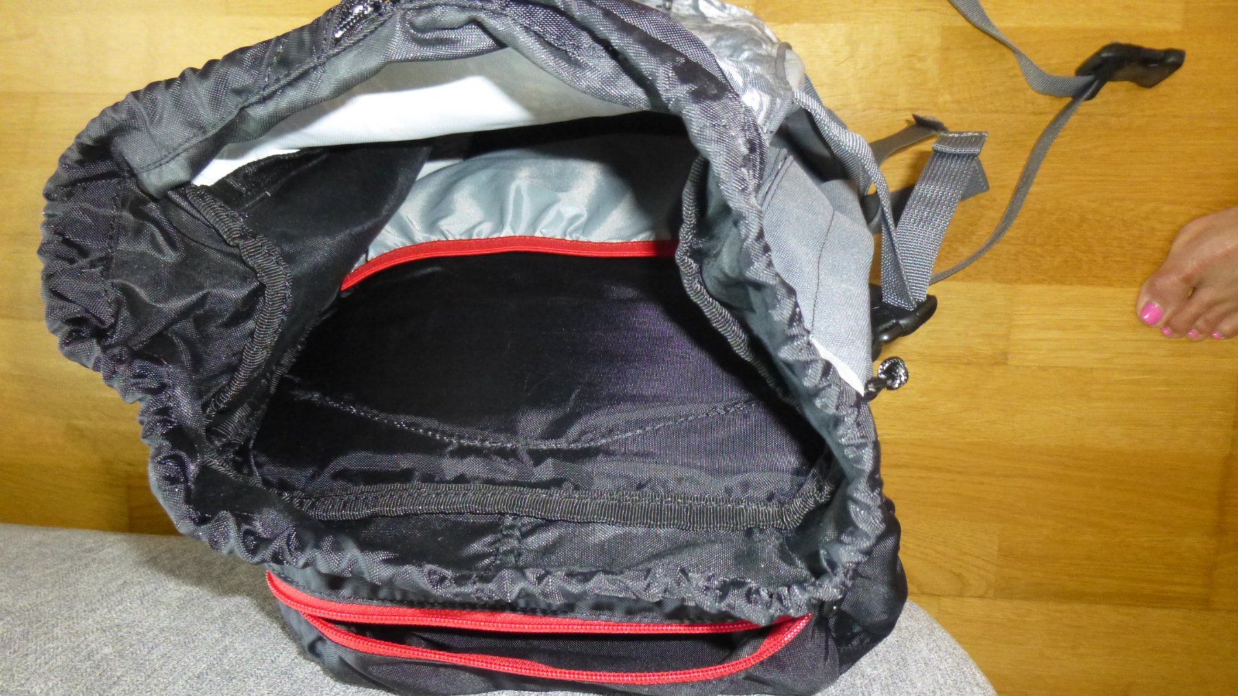 Salewa Zaini: Rucksack Salewa m. Air Zone System, grau / NEU – Usato da Triengen venduto da misterpicknicker 3