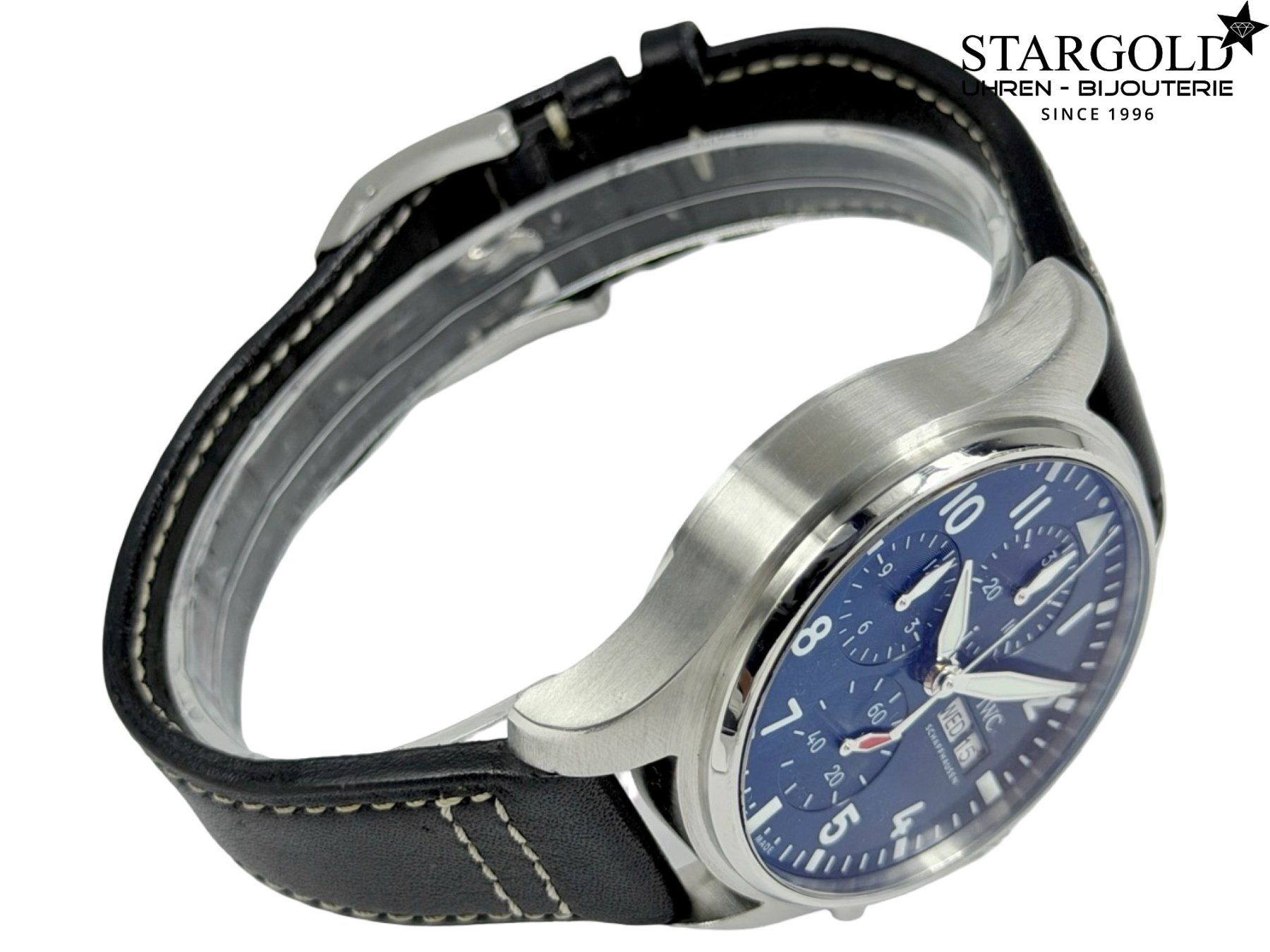 IWC Uhren: IWC Fliegeruhr Chronograph - IW388101 – Gebraucht aus Zürich von Stargold-Uhren 5
