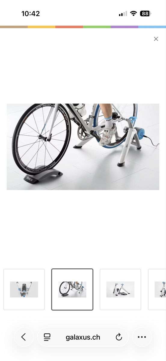 Tacx Hometrainer: Tacx Flow Smart Trainer – Usato da Zermatt venduto da nad_b6ch 1