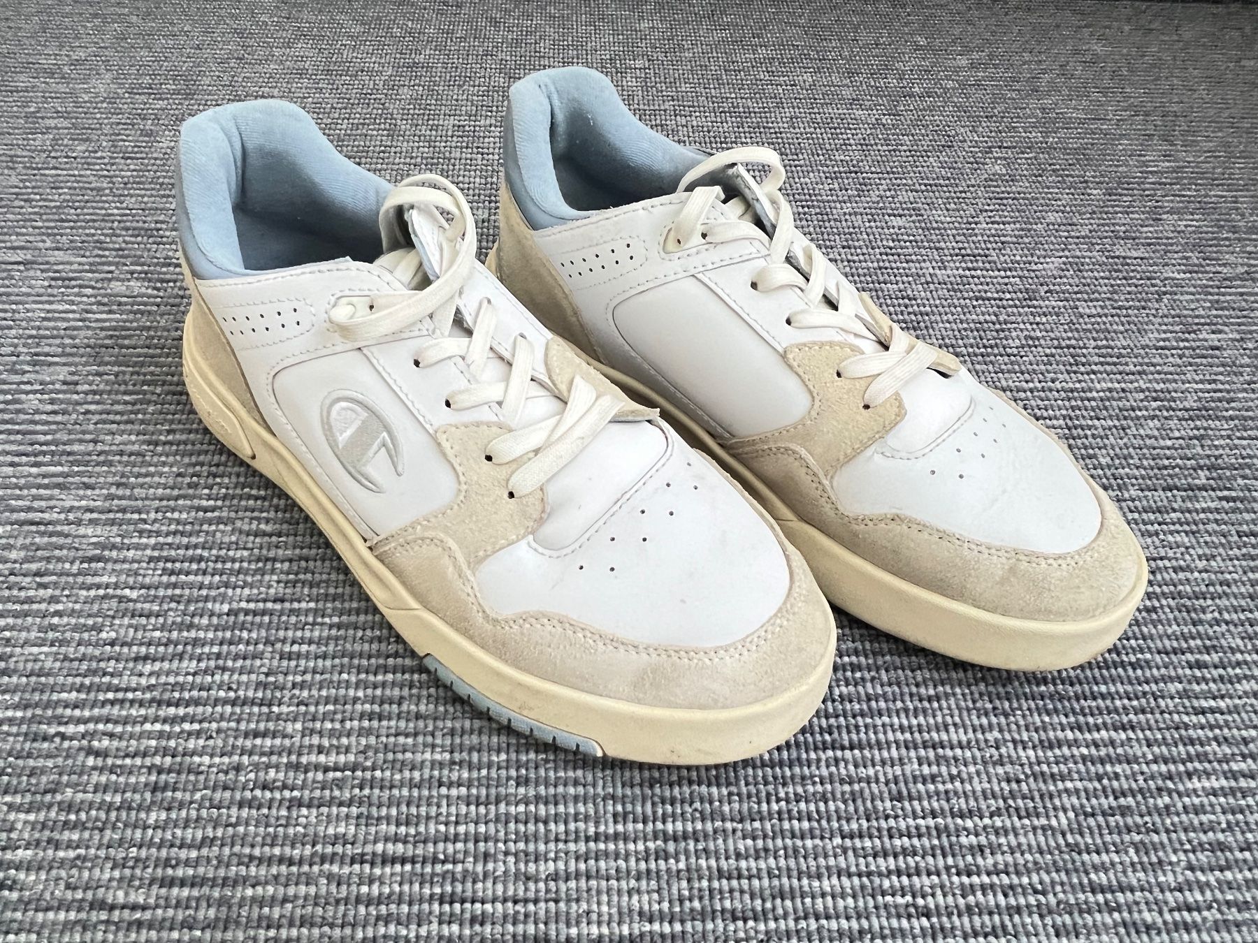 Champion Chaussures hommes: Champion Sneaker weiss-beige – D'occasion à Gümligen par pie_7rcb