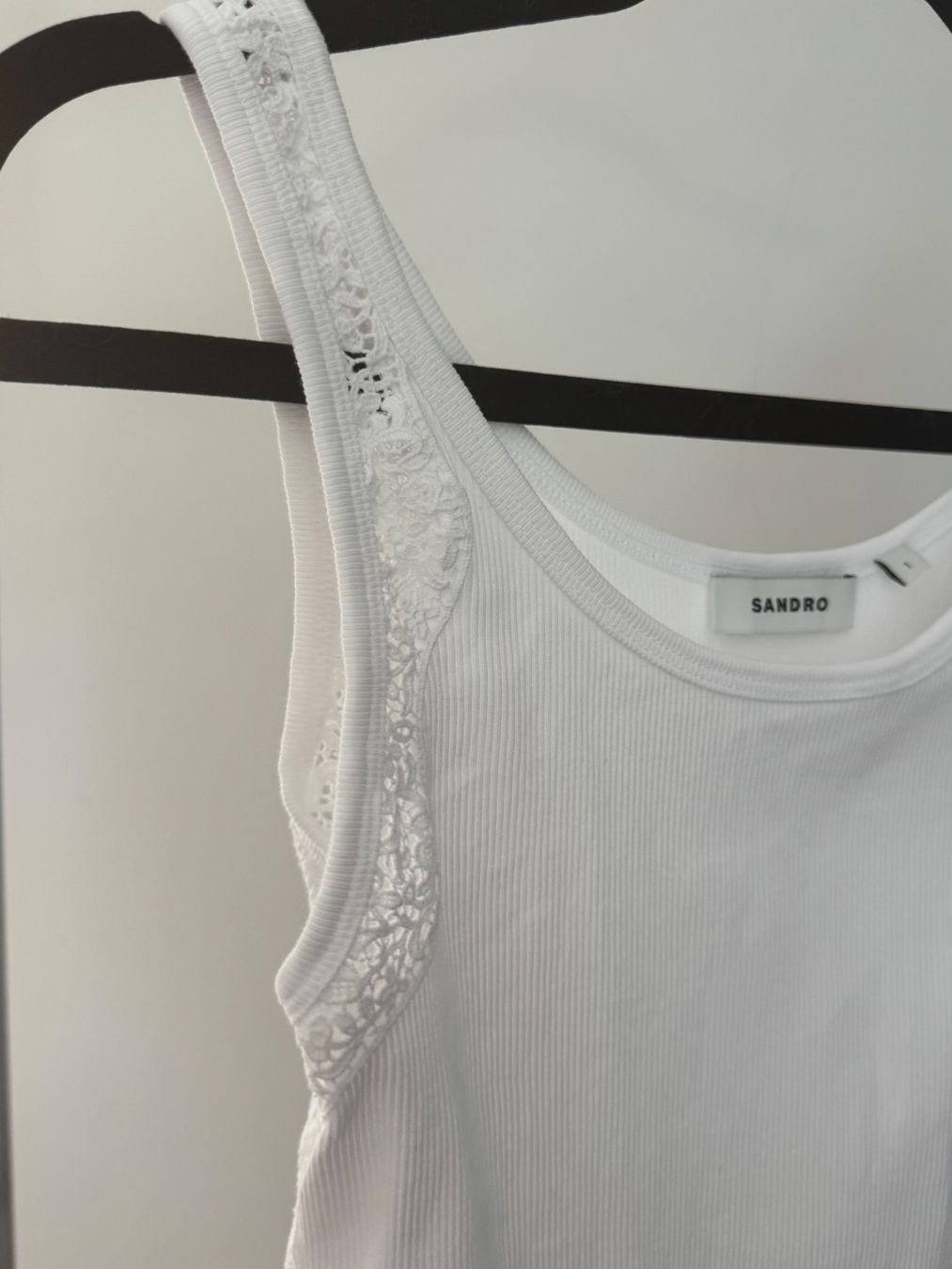 Sandro Tops: Sandro lace white top size 1 – Neuf avec emballage d'origine à Zürich par di_archive 2