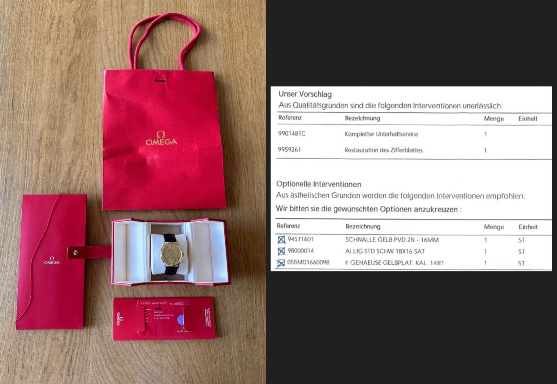 Omega Orologi: Omega Genève Automatic Kaliber 1481 – Nuovo (secondo la descrizione) da Solothurn venduto da CaylanK 9