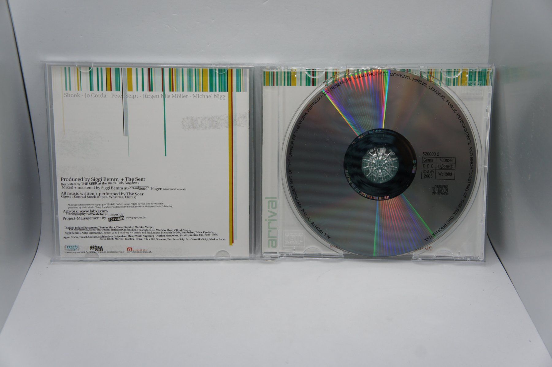 CD: 2 CD The Seer - Arrival + Take A Walk With Me – Usato da Ernetschwil venduto da luisvonerni 2