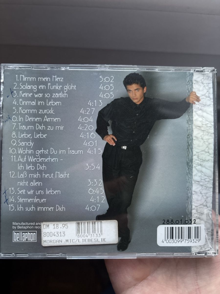 CDs: Michael Morgan - Liebeslieder CD: Rareté pour collectionneur – Gebraucht aus Les Avanchets von EdikaGo 2