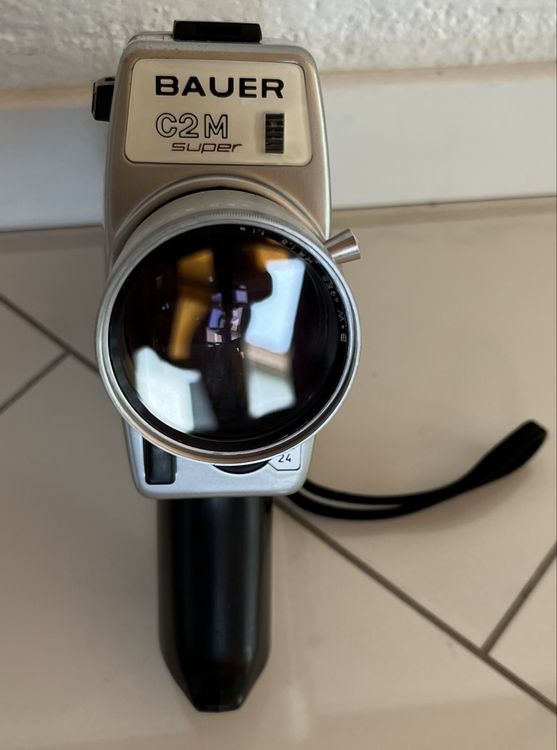 Cámara Filmadora De Cine Gaf Super 8 St/1002. Vintage Negro