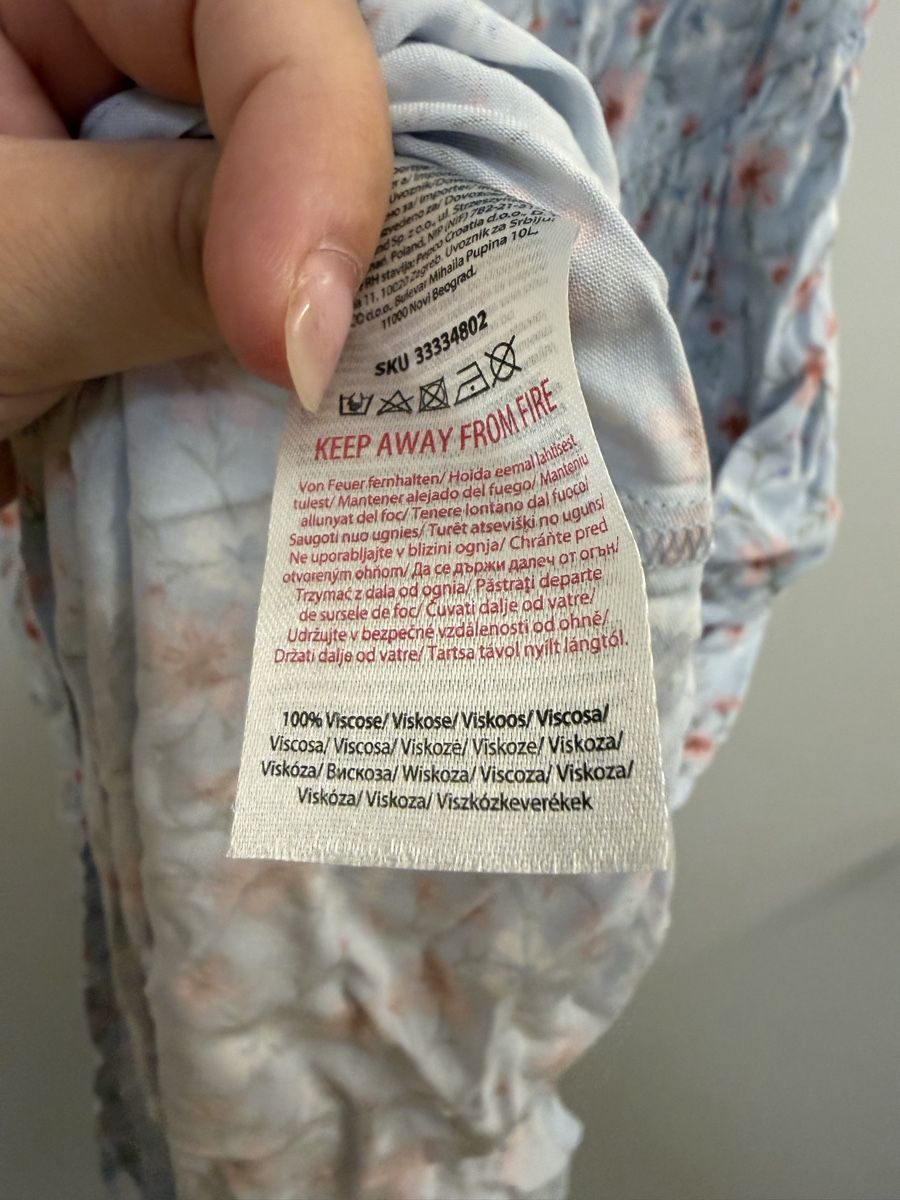 Kleider: Kleid Blumenmuster leicht Grösse 38 NEU – Gebraucht aus Winkel von zucchetti 3