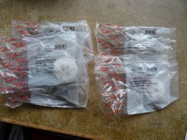 3 Abdecksets Steckdose + 2 Abdecksets Druckschalter OVP
