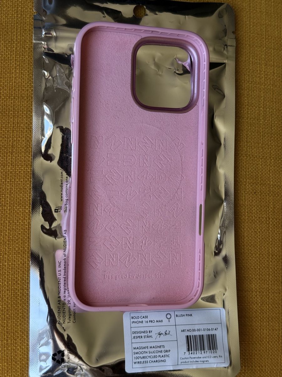 Cover & Protezioni schermo: iPhone 16 Pro Max Case Nudient – Usato da Aadorf venduto da SchattePuppe 2