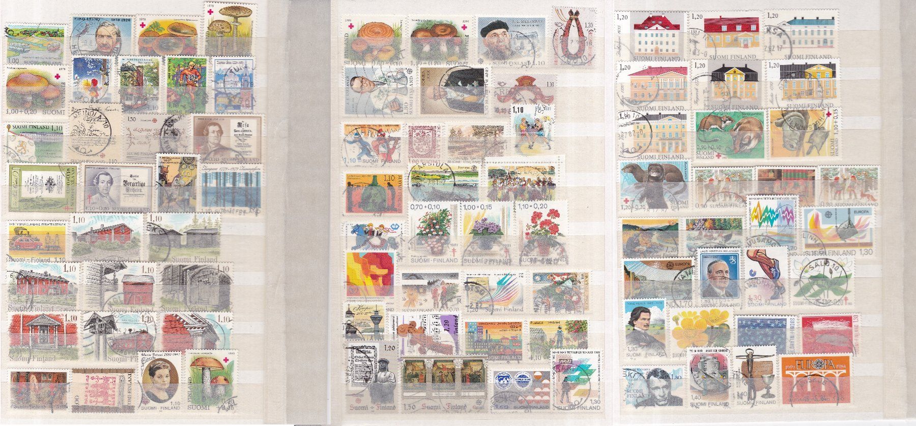 Tutti i francobolli: Briefmarkensammlung "Finnland" – Usato da Münchwilen AG venduto da Nesar 5