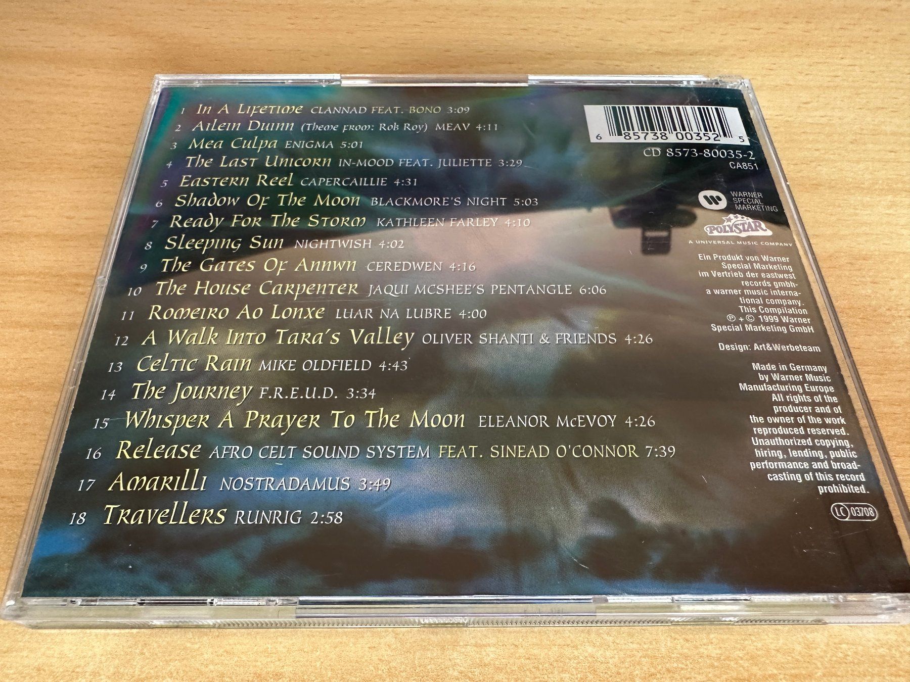 CD: T8 Various – Mystera 2000 – Usato da Rikon im Tösstal venduto da Alpenmutz 1
