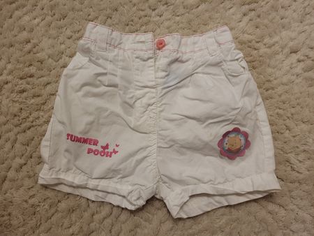 Summer Pooh Shorts, Weiss, Gr. 9M (70/74)