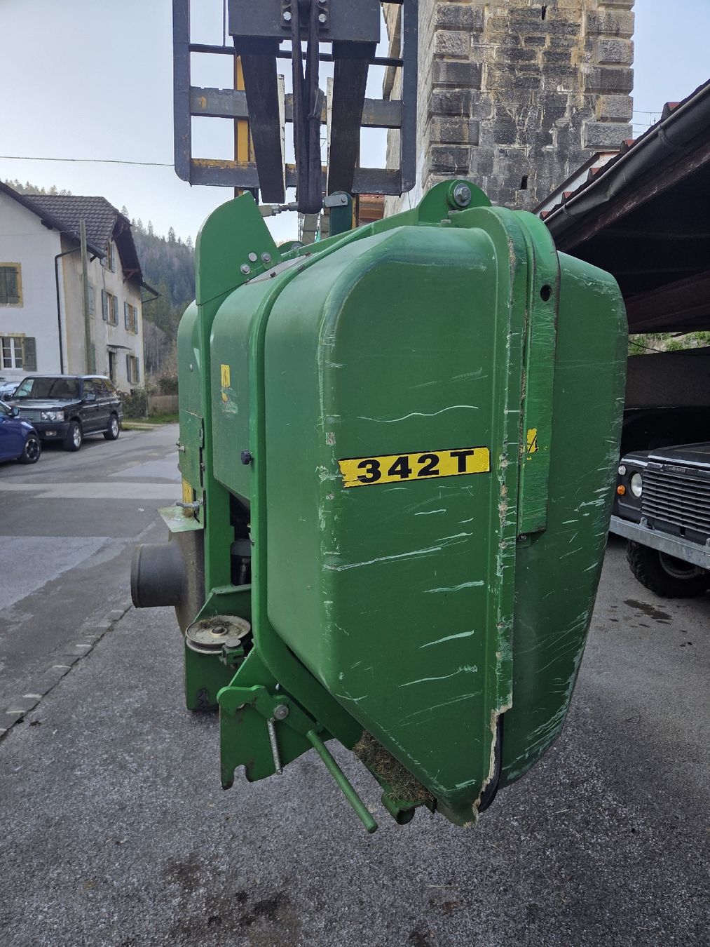 Tagliaerba: bac de ramassage John-Deere 342T – Usato da couvet venduto da erb.c