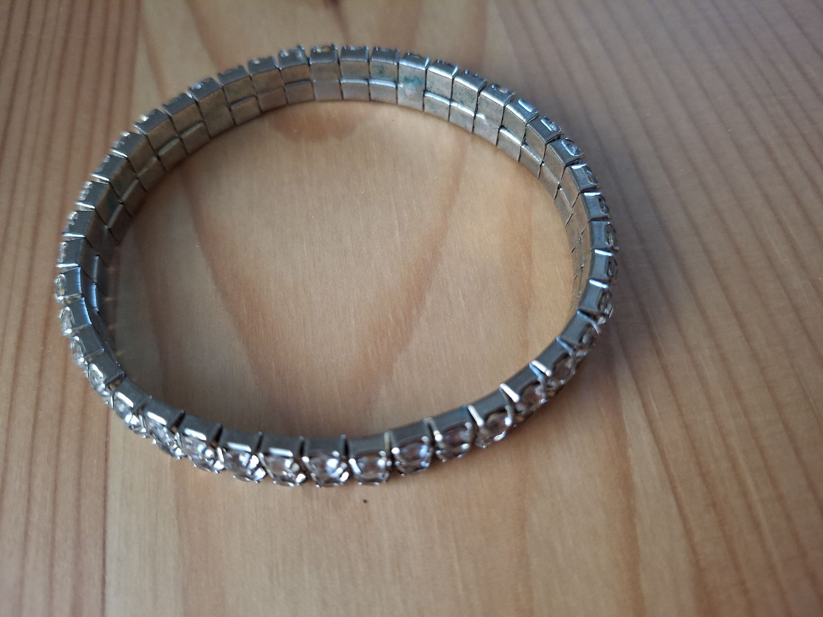 Bracciali & Braccialetti: Vintage Modeschmuck - zwei Strass-Armbänder – Usato da Zürich venduto da wildflower26 2