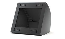 Extron 70-1097-02 Two US gang surface mount box: black
