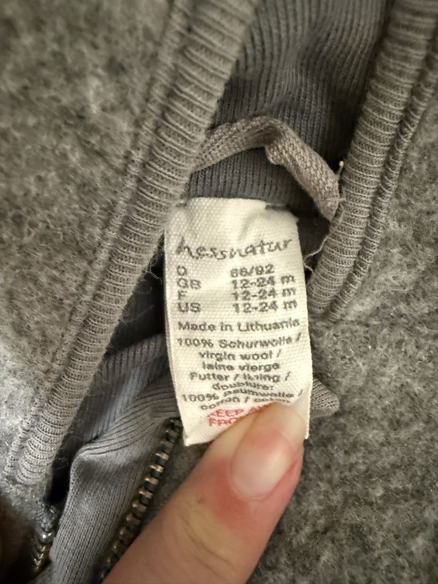 Completi: Hessnatur Woolwalk Overall Gr. 86/92 – Usato da Mühlau venduto da mat_zzj2 2