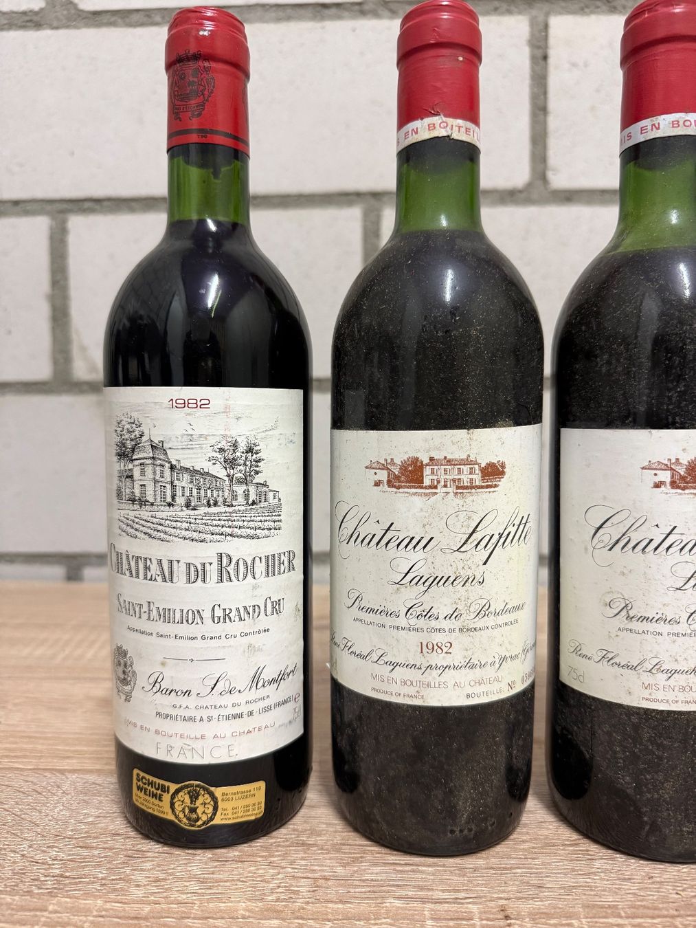 Vino: 4x 1982 Bordeaux Weine – Usato da Wohlen AG venduto da kop_2ykl 1