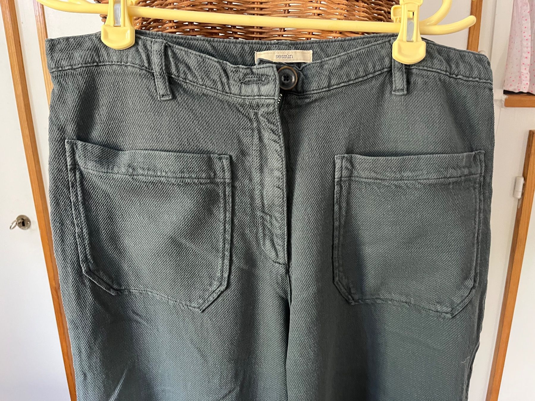 Sessun Pantaloni: Sessun Hose "Hendricks" Gr. L, grün – Usato da Utzenstorf venduto da Ismaele 3