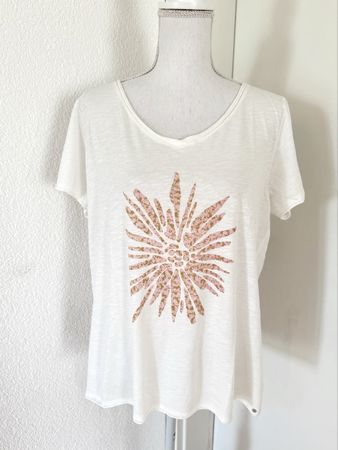 Damen Shirt von NILE, Gr. XL. NEU. 100% Baumwolle Bio.