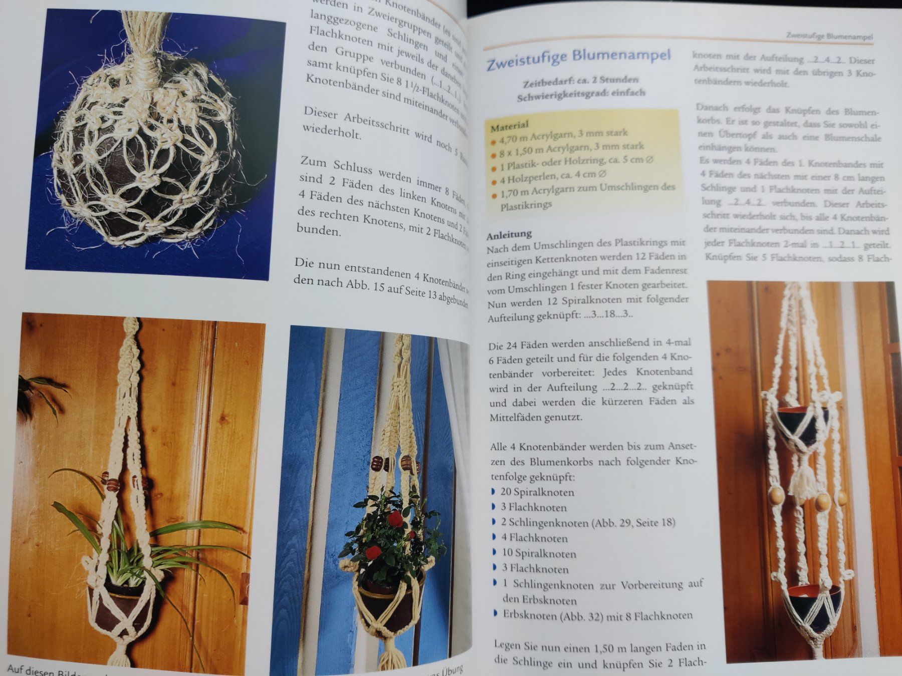 Libri: * Makramee / kreativ 2000 - Wohnideen & Accessoires – Usato da Muttenz venduto da Negnuja 3